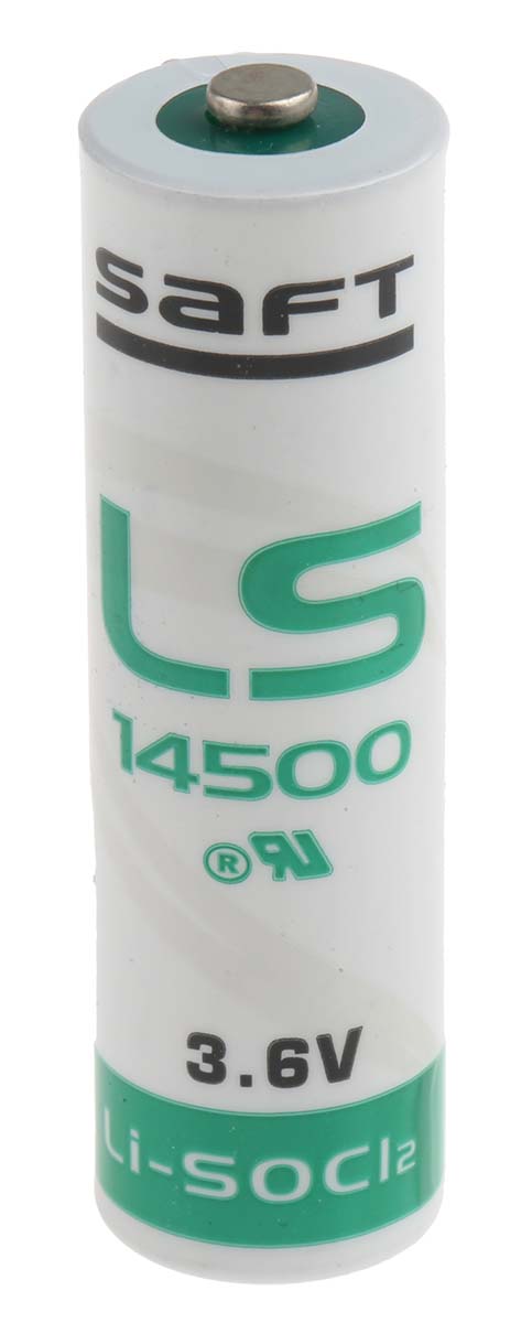 LS14500 Batteria AA Saft 3 6V 2 6Ah Litio Cloruro Di Tionile