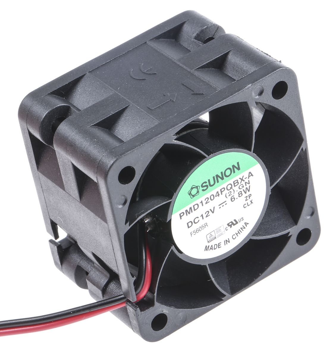 PMD1204PQBX A 2 GN Sunon PMD Series Axial Fan 12 V Dc DC Operation