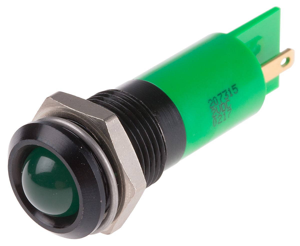 Voyant Led Lumineux Vert Rs Pro Dia Mm V C C Rs