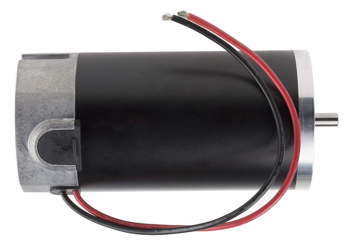 RS PRO Bürstenmotor bis 0 7 Nm 24 V 220 W Wellen Ø 7 93mm 90 Dia