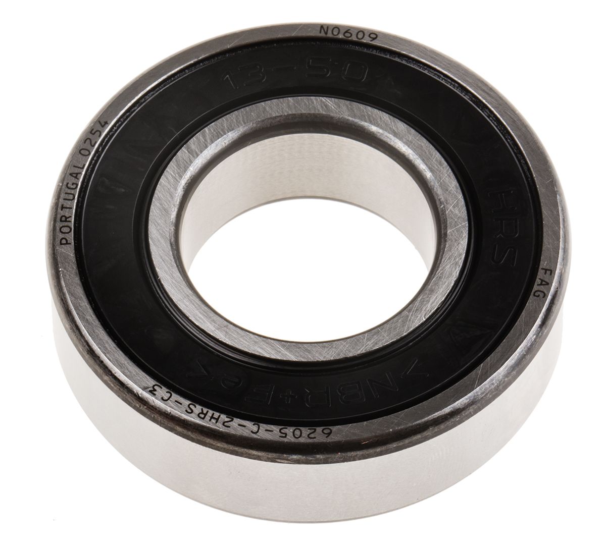 6205 C 2HRS C3 FAG Deep Groove Ball Bearing Plain Race Type 25mm I