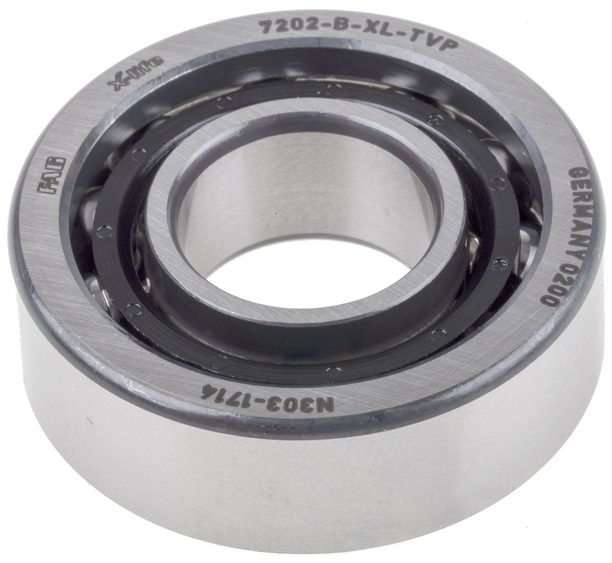 7202 B XL TVP FAG Angular Contact Ball Bearing Plain Race Type