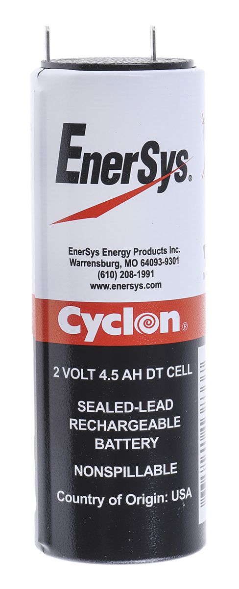 RSACP3705 Enersys 2V Tab Sealed Lead Acid Battery 4 5Ah RS