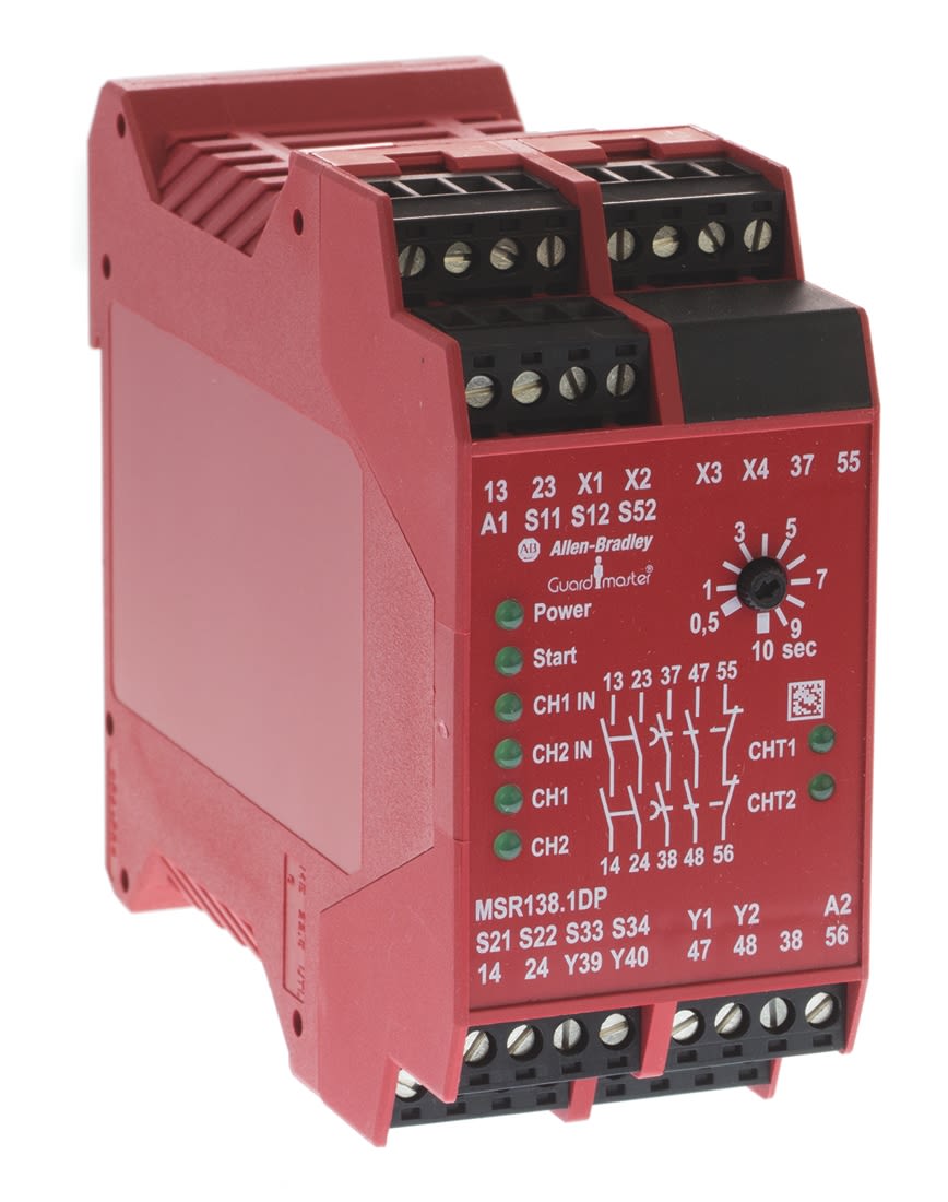 440R M23086 Relè di sicurezza Rockwell Automation MSR138 1DP 115V ca