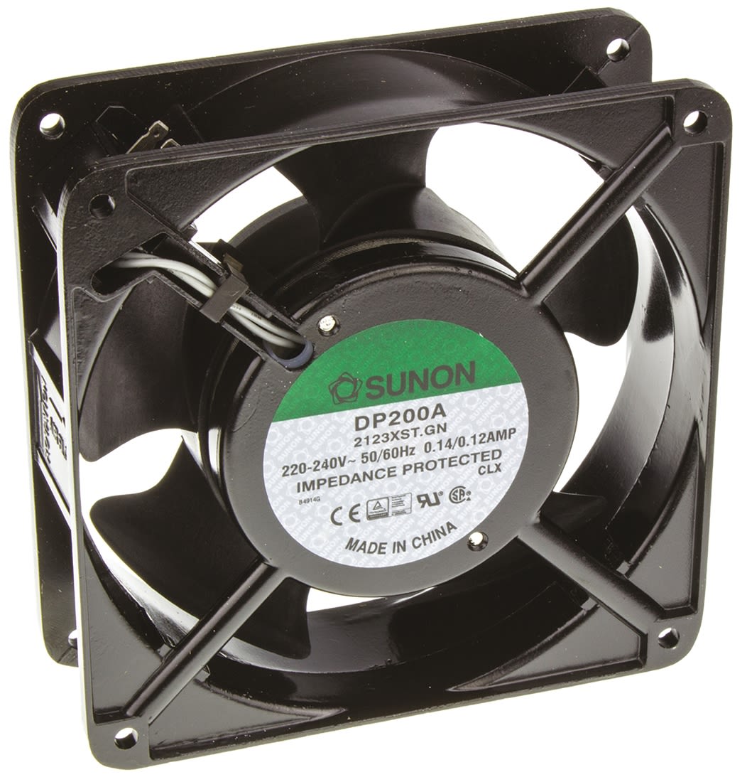 Dp A Xst Gn Sunon Dp Series Axial Fan V Ac Ac Operation