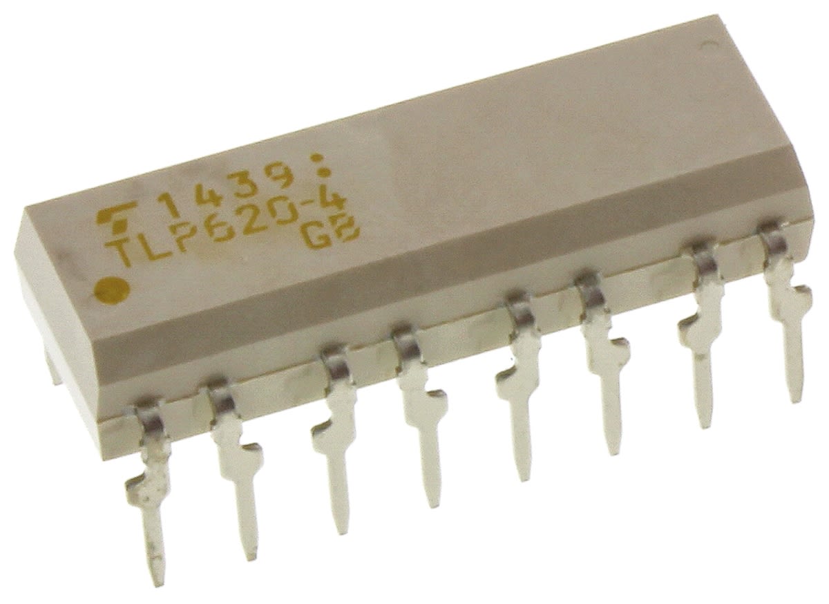 Toshiba Tlp F Ac Input Transistor Output Quad Optocoupler