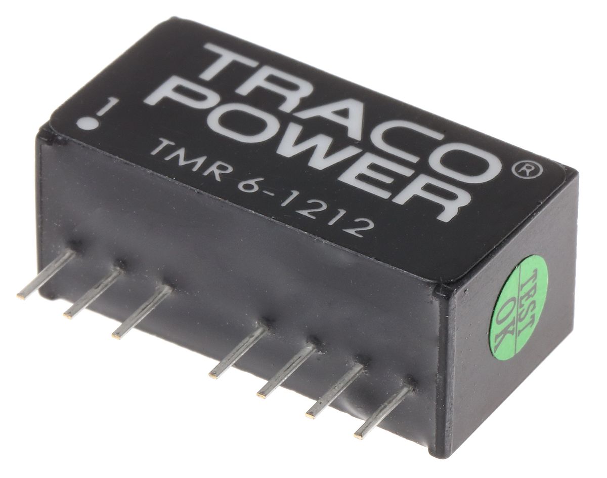 TMR 6 1212 TRACOPOWER TMR 6 DC DC Converter 12V Dc 500mA Output 9