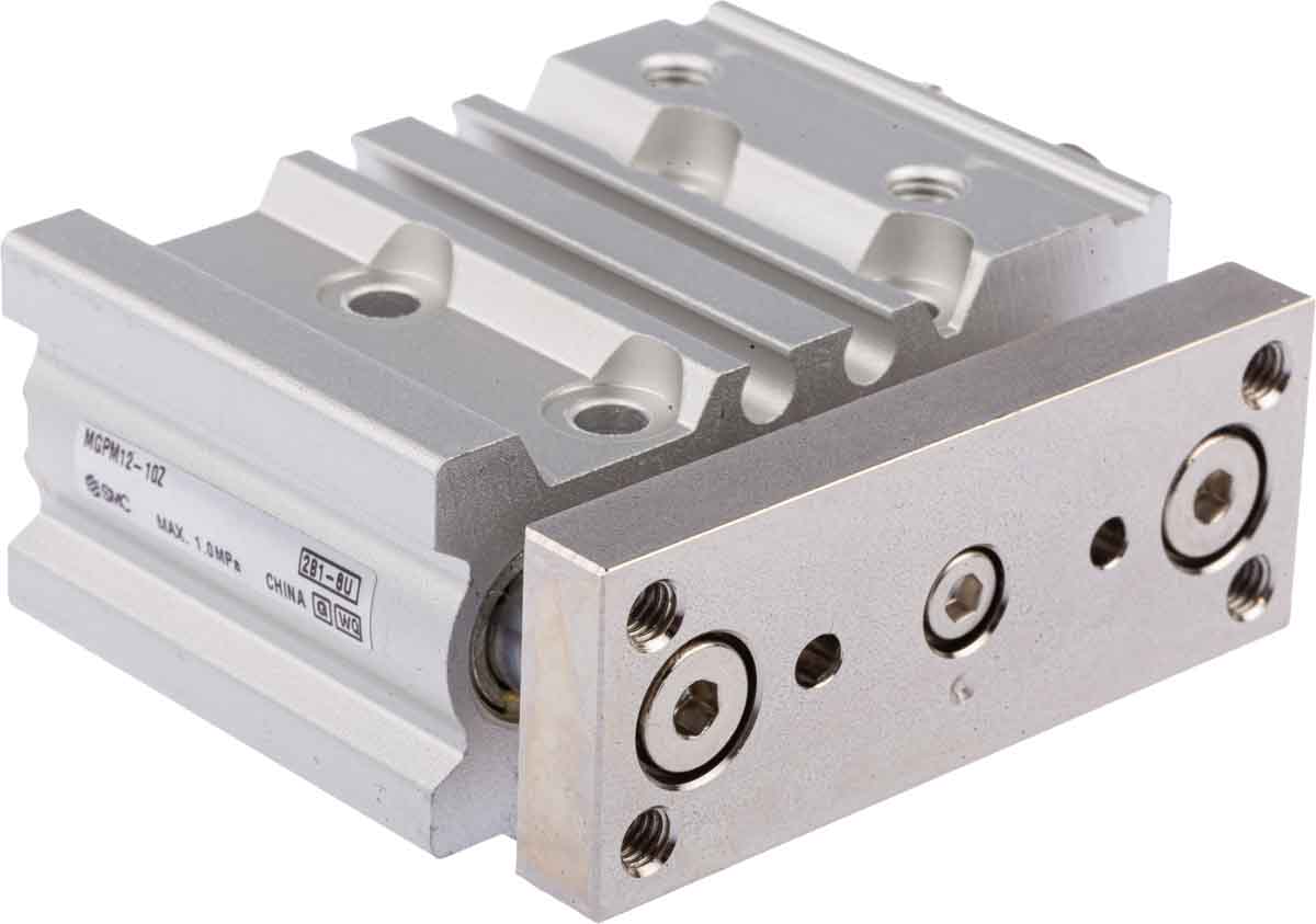 Mgpm Z Smc Pneumatic Guided Cylinder Mm Bore Mm Stroke