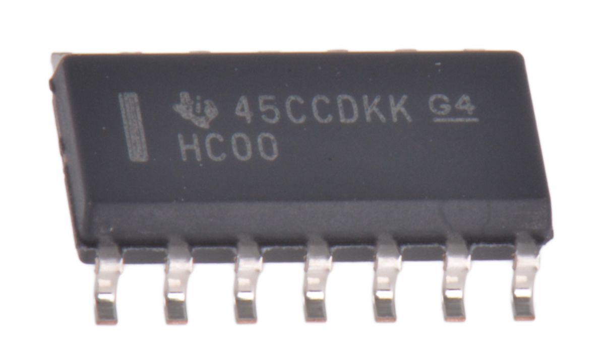 Texas Instruments Sn Hc Dt Quad Input Nand Logic Gate Pin Soic