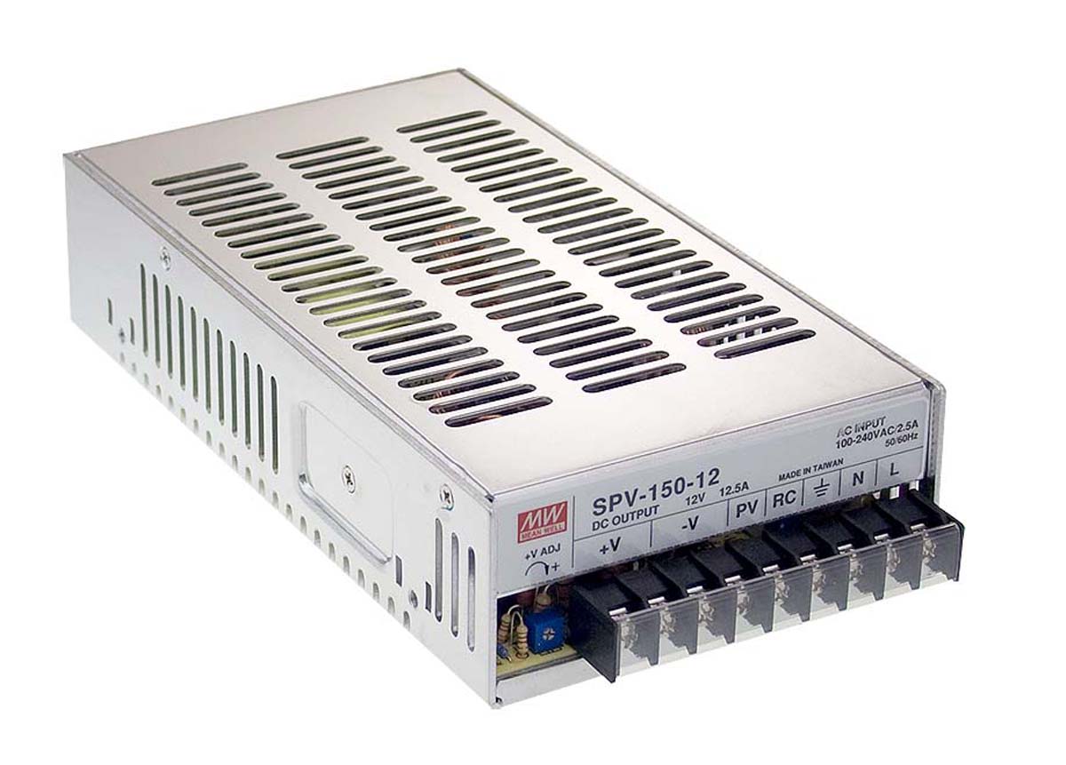 Spv Rs Mean Well Enclosed Switching Power Supply V Dc