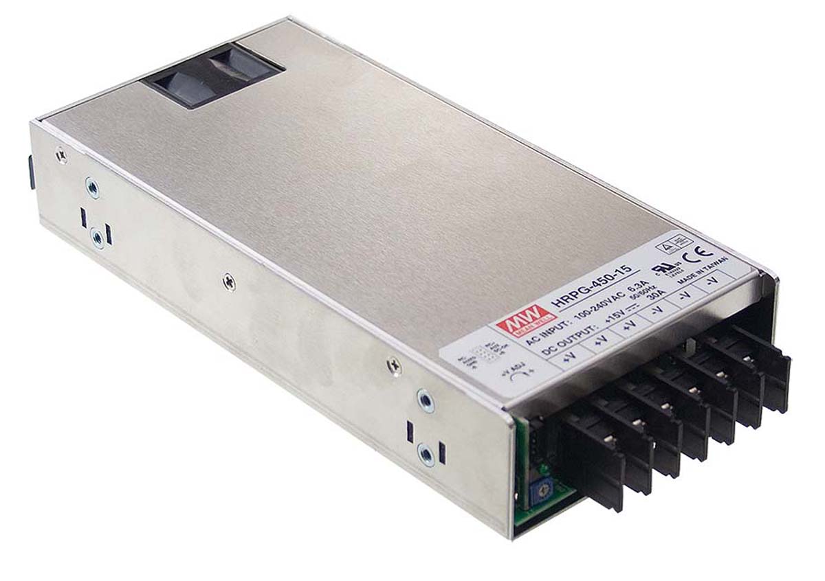 Hrpg Mean Well Enclosed Switching Power Supply V Dc A