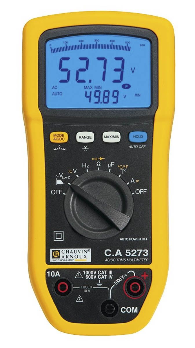 P Chauvin Arnoux Ca Handheld Digital Multimeter True