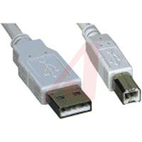 USB 2.0 A Plug to B Plug - 15 ft - Good