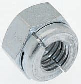 10mm Plain Stainless Steel Aerotight Lock Nut, M6, A1