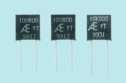 Alpha MCY Series Radial Metal Film Fixed Resistor 100&#937; &#177;0.01% 0.3W &#177;2.5ppm/&#176;C