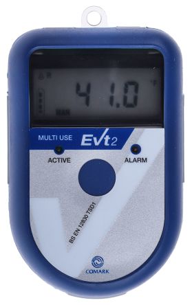 Comark EVT2 Temperature Data Logger, Infrared, Battery Powered