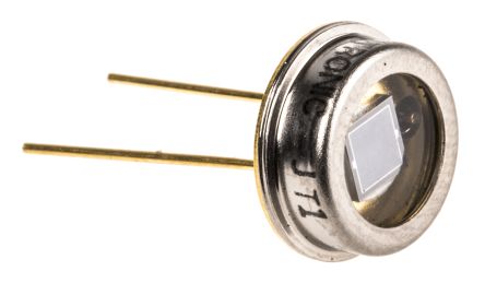 Centronic OSD5.8-7Q Full Spectrum Si Photodiode, Through Hole TO-39