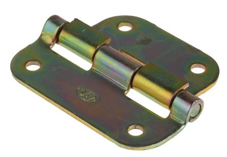 Savigny Zinc Plated Steel Hinge with a Lift-off Pin, 57mm x 52.5mm x 1.5mm
