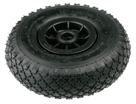 Guitel Black Castor Wheels PWR300-4452, 120kg