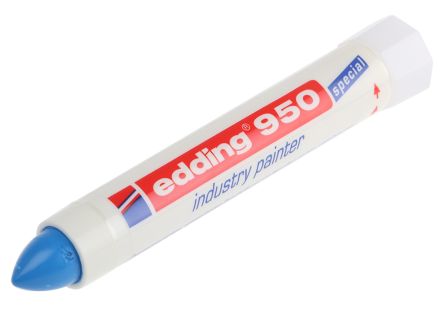 Edding Broad Tip Blue Paint Marker, Permanent Marker, 10mm Line Width
