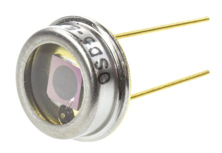 Centronic OSD5-5T IR + Visible Light Si Photodiode, Through Hole TO-5