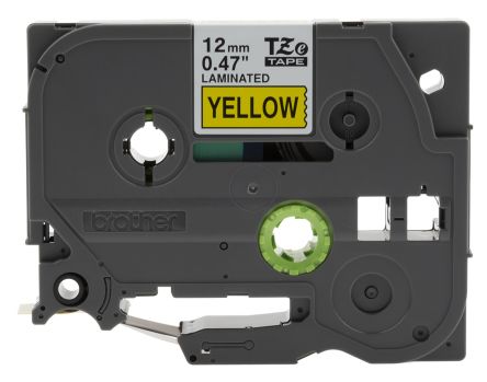 BROTHER TZe-631 Black on Yellow Label Printer Tape