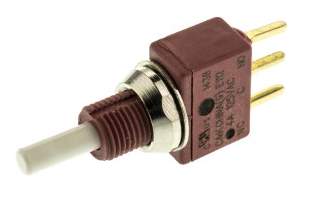 SPDT On-(On) Push Button Switch, PCB