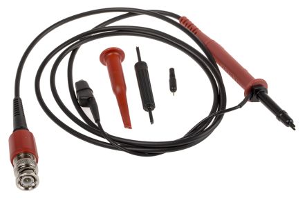 Elditest GE- 3121 Oscilloscope Probe, Probe Type: Gripper, High Voltage, Passive 150MHz 2kV ac/dc