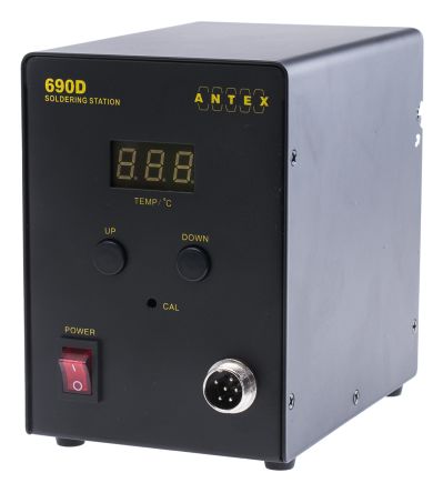 Antex Electronics 690D, Soldering Station, 230V, UK Plug, +200&#176;C to +450&#176;C