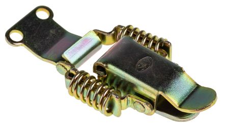 Steel Zinc Plated Toggle Latch,Spring Loaded, 30kgf Op.Tension, 53 x 35 x 17mm