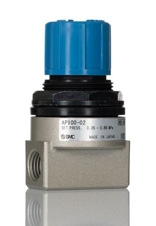 AP100-02 | SMC AP100 Überdruckventil mit Rc1/4 Buchse, 40mm, 0.05 →
