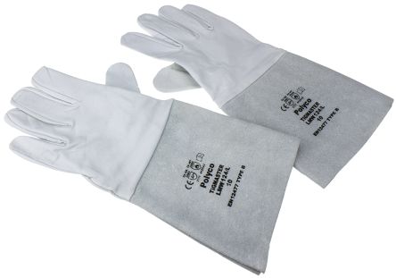 Leather, Sheepskin Welding Gloves L