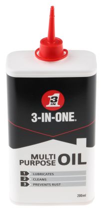 3-in-one 200 ml Can Oil for Multi-purpose, Rust Protection Use