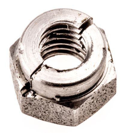 7mm Plain Stainless Steel Aerotight Lock Nut, M4, A1