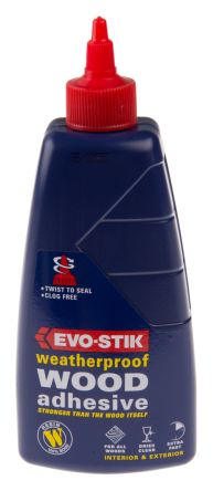 Evo-Stik 500 ml White Bottle Polyvinyl Acetate Adhesive Bonding Liquid