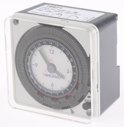 1 Channel Analogue Surface Mount Timer Switch, Measures Minutes, 230 V ac, SPDT