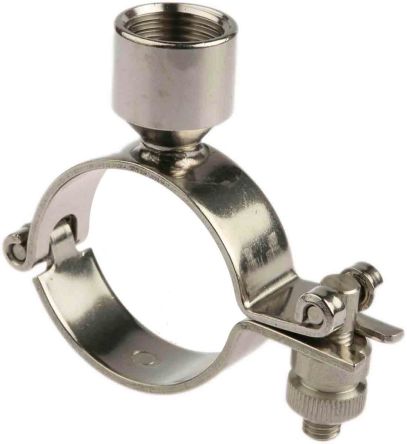 Dairy Pipe Lines 2in Outside Diameter Stainless Steel Hinged Pipe Clamp