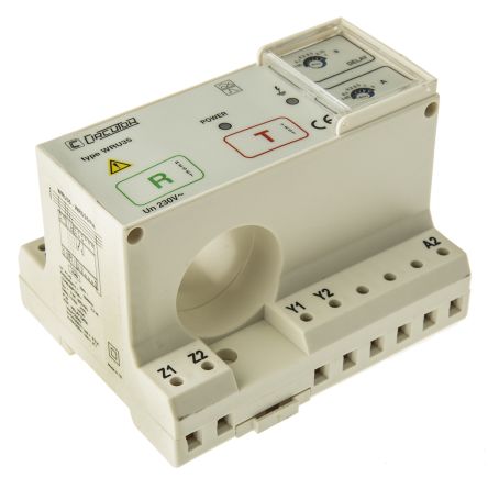 Circutor Earth Leakage Monitoring Relay with SPDT Contacts, Single Phase, 250 V ac