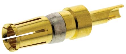 FCT - A MOLEX COMPANY FMP Series Female Solder D-Sub Connector Power Contact, Gold over Nickel Plated Power