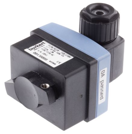 Burkert, 4.7 &#8594; 75.4 L/min Flow Controller, Cable Plug, Relay, 250 V ac, 30 V dc