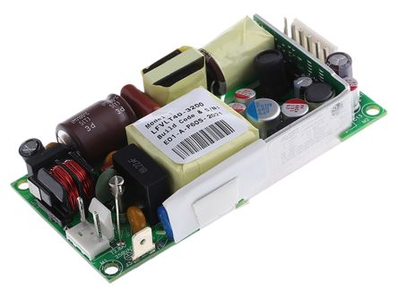 EOS 40W Triple Output Embedded Switch Mode Power Supply SMPS, 2 A, 6 A, 500 mA, 5.2 V dc, 12.5 V dc, 12.8 V dc