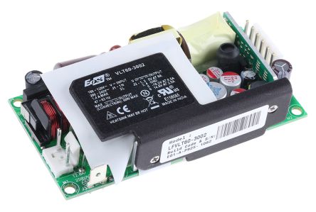 EOS 60W Triple Output Embedded Switch Mode Power Supply SMPS, 2.5 A, 8 A, 500 mA, 5.2 V dc, 14.6 V dc, 16.2 V dc
