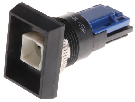 SP-NO/NC Momentary Push Button Switch, 16mm, Panel Mount