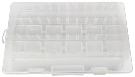 Plano 23 Cell PP, Adjustable Compartment Box, 47.63mm x 355.6mm x 228.6mm