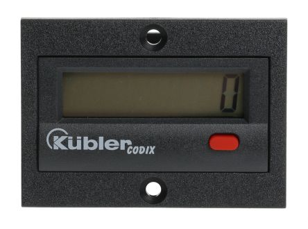 Kubler 8 Digit, LCD, Digital Counter, 7kHz, 0 &#8594; 0.7 V dc
