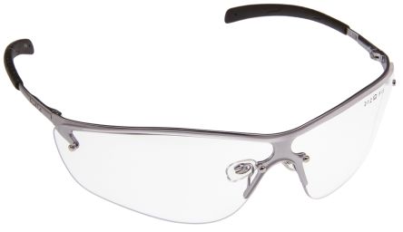 Bolle Silium Safety Glasses Anti-Mist, Clear