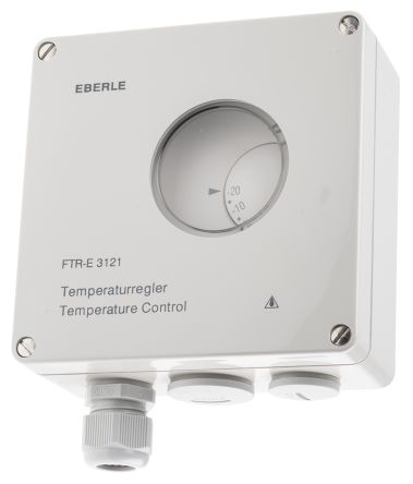 Mechanical HVAC Thermostat, Eberle FTRE 3121, Changeover 2 A, 4 A, 5 A, 16 A