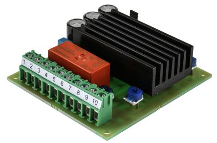 Electromen OY DC Motor Controller, Potentiometer Control, 12 &#8594; 32 V dc, 8 A