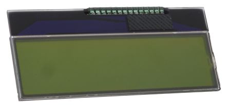 Displaytech 162COG-BA-BC Alphanumeric Reflective LCD Monochrome Display Green, 2 Rows by 16 Characters