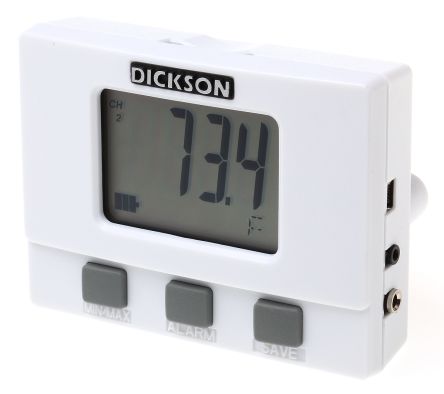 Dickson SM320 Temperature Data Logger, CF Card, Serial, USB, Battery Powered